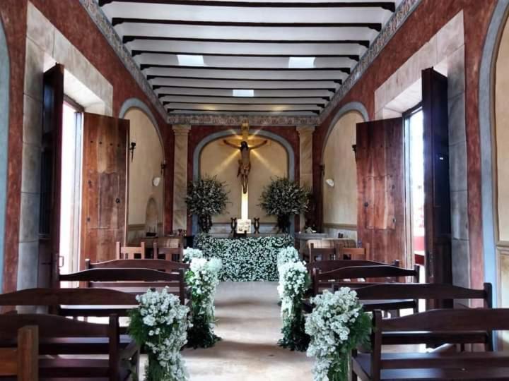 Hacienda Santa Cruz Мерида Екстериор снимка